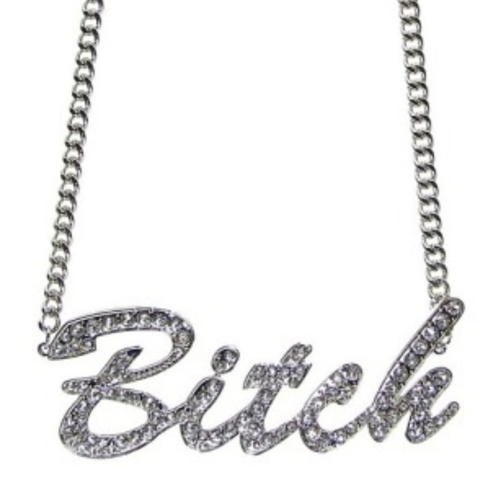 BITC H - CRYSTAL LINK NECKLACE